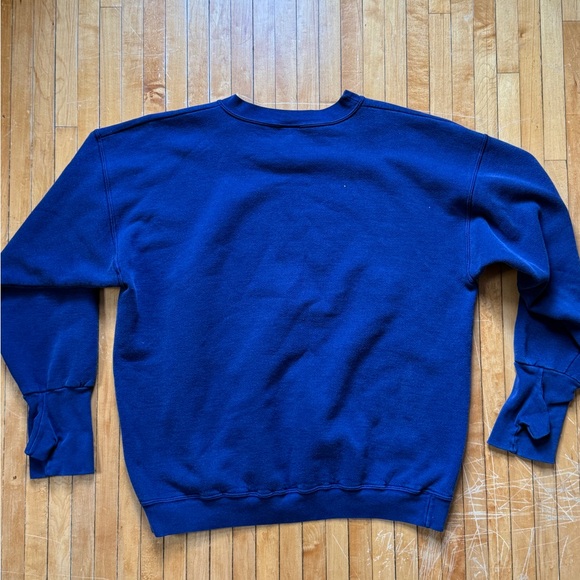 VTG 90s Handcuffs Skate Crewneck Navy Blue USA Made Sz. XL - Picture 13 of 13